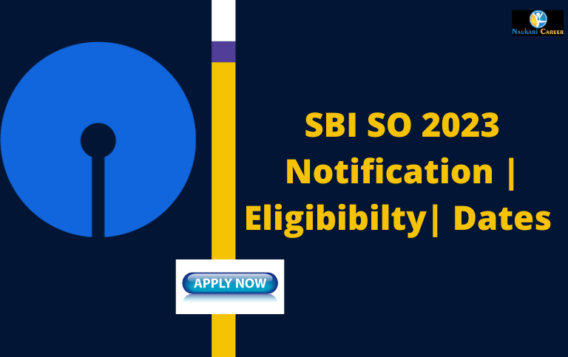 sbi so 2023 notification