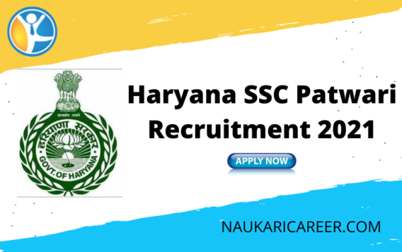 Haryana SSC Patwari Recruitment 2021