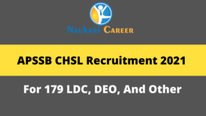 APSSB CHSL Recruitment 
