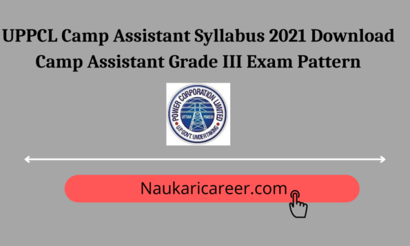 UPPCL Camp Assistant Syllabus 2021