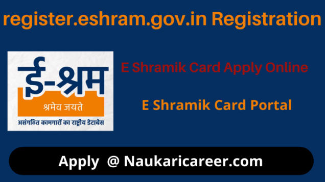 register.eshram.gov.in Registration 
