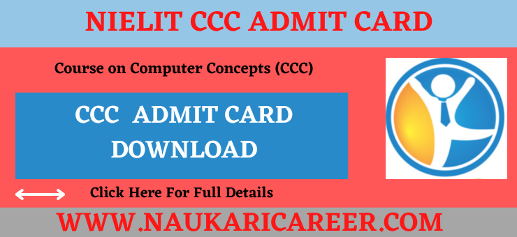 ccc admit card
