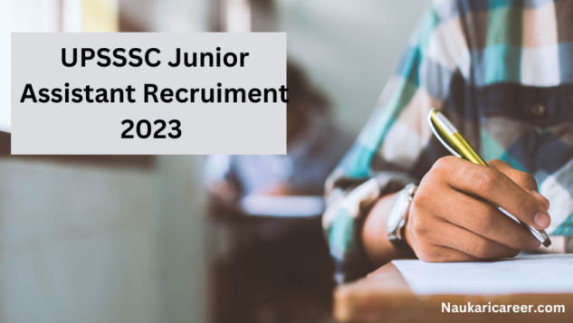 upsssc junior assistant recruitment 