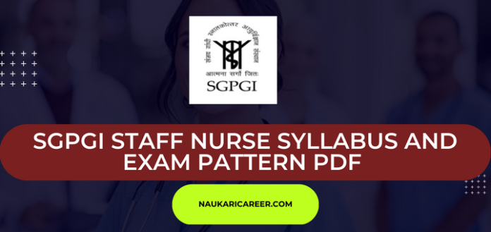 sgpgi staff nurse syllabus 