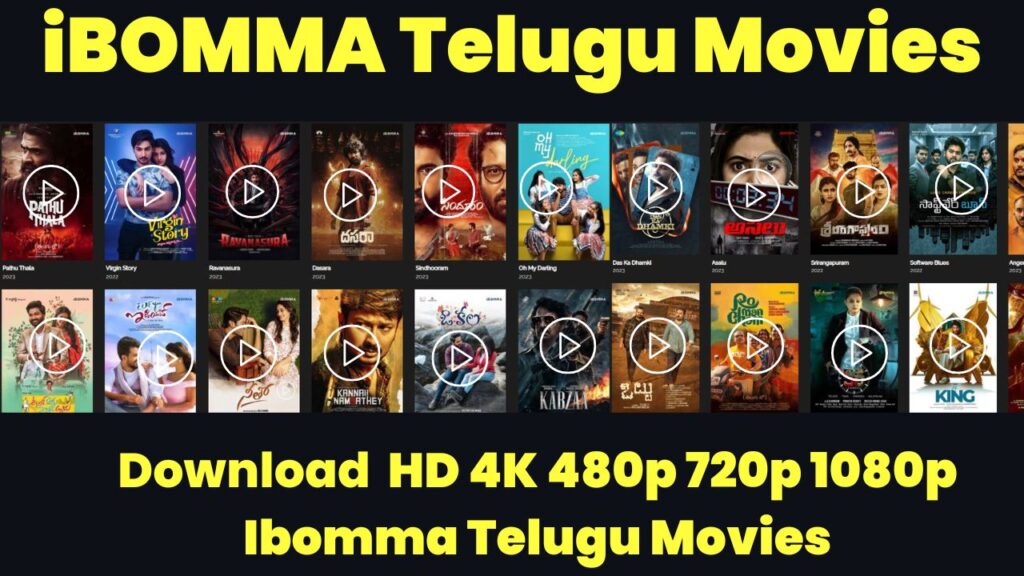 iBOMMA 2024 Download Telugu Movies Link 1080p. 720p, 480p