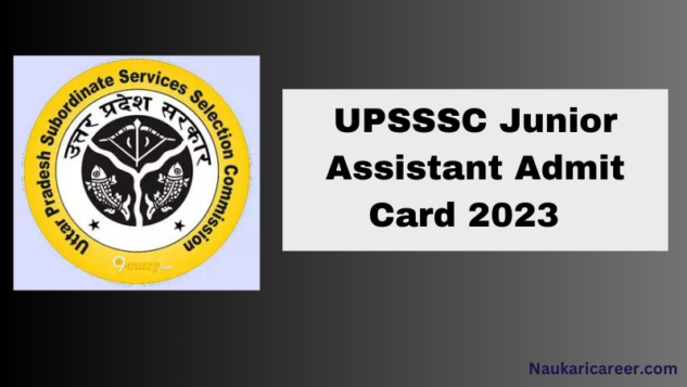 UPSSSC Junior Assistant Recruitment 2023 